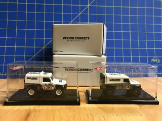 Hot Wheels Period Correct Mercedes G Class & Land Rover Defender 110 1:64 Scale