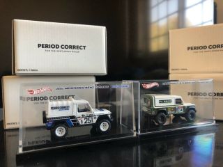 Hot Wheels Period Correct Mercedes G Class And Land Rover Defender 110 IN HAND 3