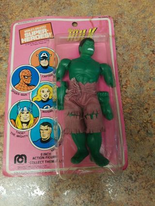 Vintage 1970s Mego Marvel Heroes - The Incredible Hulk 8 " Figure