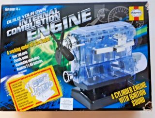 Haynes Build Your Own Internal Combustion Engine 4 - Stroke With Sound 2014 Nib