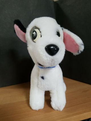 Vintage Disney 101 Dalmations Spot Plush Dog Puppy Stuffed Animal 1990s 90s