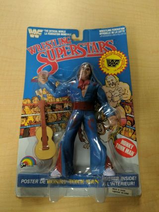 1986 Ljn Wwf Wrestling Superstars 8” Honky Tonk Man Figure