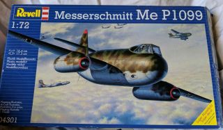 Revell 1:72 Messerschmitt Me P1099 Model Kit 04301 Open Box But Plastic