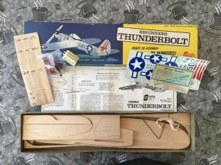 Vintage Beginners Thunderbolt Model Kit By Sterling