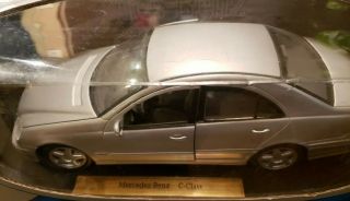 1:18 Mercedes Benz C Class Silver By Anson