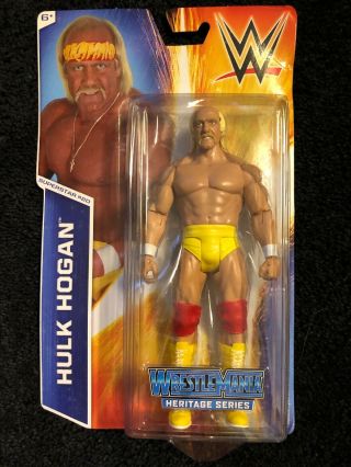 Wwe: Hulk Hogan Wrestlemania 2 Heritage Series Wrestling Figure 20 T1