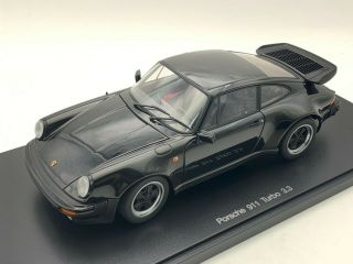 1:18 Autoart Millennium 1986 Porsche 911 3.  3 Turbo In Black 77981