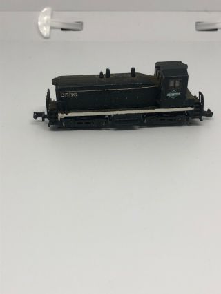 Custom N Scale Life - Like Sw9 Locomotive Switcher Illinois Central 2536 Vintage