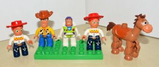 Lego Duplo Toy Story Buzz Woody Jessie Bullseye Horse Figures