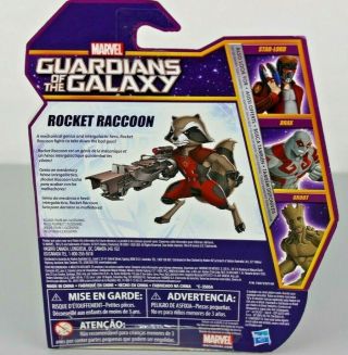 Marvel Guardians Of The Galaxy Rocket Raccoon Action Figure with Baby Groot 3