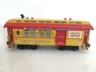 Aristocraft G Scale Model Trains American Circus Combine Baggage Passenger Car