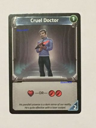 Cruel Doctor Promo Card Clank In Space Renegade Game Studios Board Game