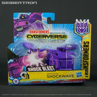 Shock Blast Shockwave Transformers Cyberverse 1 Step Changer Hasbro 2019