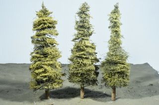 Professionally Made Model Fir Trees,  10 " High,  N - Ho - O - S,  Priority