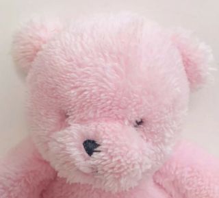 Carters Precious Firsts pink teddy bear Lovey plush stuffed animal lovey toy 8 