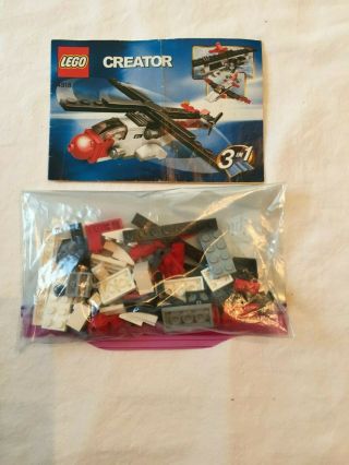Lego Creator 3 - In - 1 4918 Mini Flyers Planes And Helicopters - Complete Set
