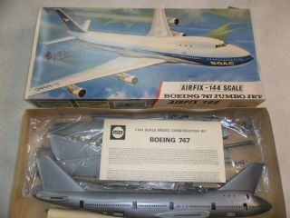 Airfix 1:144 Boeing 747 Jumbo Jet Boac Markings Issue 1969