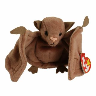 Ty Beanie Baby - Batty The Bat (brown Version) (4.  5 Inch) - Mwmts Stuffed Animal