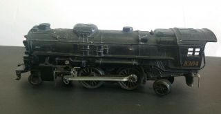 Vintage O Scale Lionel Train Engine Locomotive 8304 Cast Metal Railroad Excell.