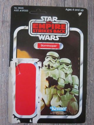 Stormtrooper 41 Back Esb Vintage Cardback Full Card Star Wars