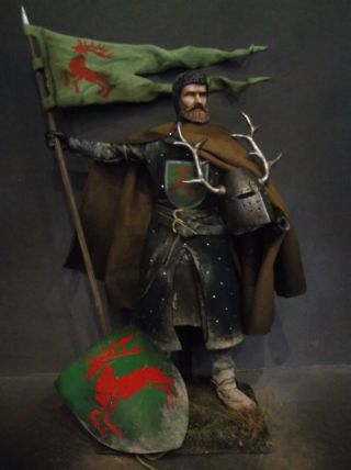 12 " Custom Medieval Irish Champion Crusader Knight Warrior 1/6 Figure Ignite