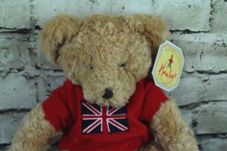 Plush British Flag Union Jack Teddy Bear 15 