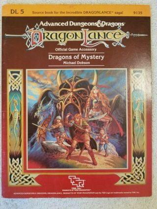 Ad&d: Dl5 Dragons Of Mystery - Dragonlance Dungeons & Dragons