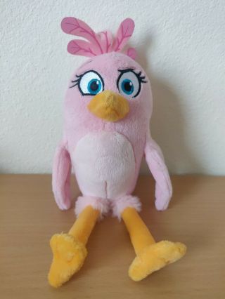 Angry Birds Movie Girl Plush 8 " Pink Stella Stuffed Animal Plush
