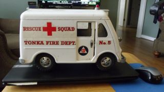 1956 Tonka Fire Dept Rescue Squad No.  5 Van