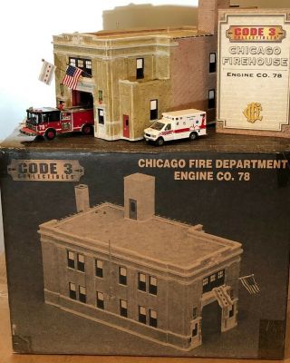 Code 3 Chicago Fire Department Engine Co.  78 Firehouse And Apparatus