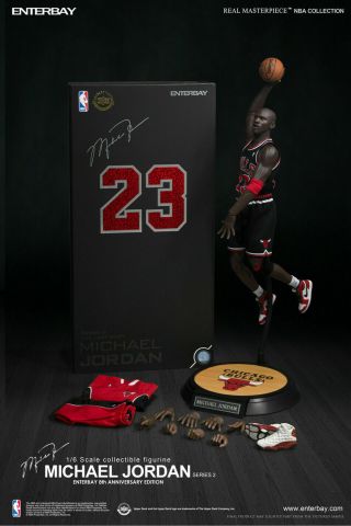 Enterbay Michael Jordan Series 2 The Last Shot Home Edition Real Masterpiece