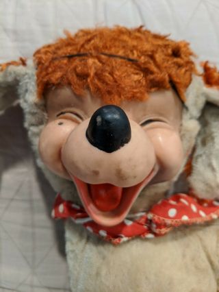 Ideal Toys Rubber Face Vintage Plush Dog Hobo 2