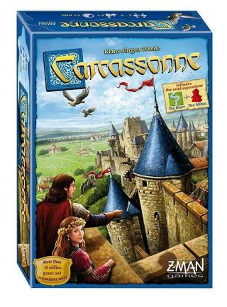 Carcassonne Board Game Standard Z - Man Games,  But Box Is