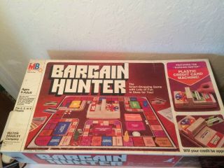 1981 Bargain Hunter Milton Bradley Board Game Complete 3