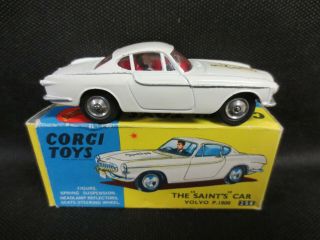Vintage Corgi Toys 258 The Saints Volvo P.  1800