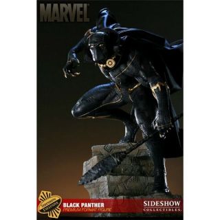 Sideshow Black Panther Premium Format Figure Exclusive Statue X - Men Marvel Bust