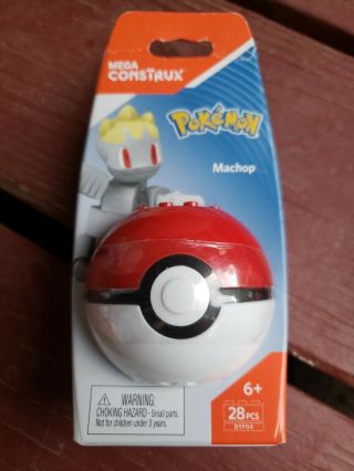 Mega Construx Pokemon Machop Dyf04 In Package