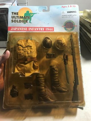 2000 Ultimate Soldier 21st Century Toys 12 " Japanese Infantry 1944 1:6 Scale