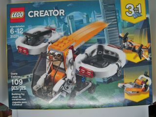 Lego Creator Drone Explorer Building Set 31071 Educational Creative Toy 3in1