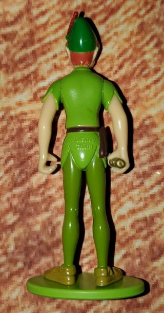 Disney Posable PETER PAN figure with stand RARE toy action pretend play w/ sword 2