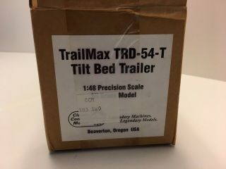 1:48 - 1:50 Ccm Trailmax Trd - 54 - T Tilt Bed Trailer
