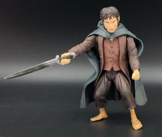 Lord Of The Rings Frodo Baggins Toybiz 6 " Scale Figure 100 Complete Hobbit