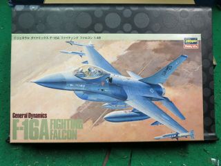 1/48 Hasegawa F - 16a Fighting Falcon