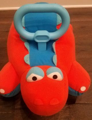 Little Tikes Pillow Racer Dinosaur Ride - On Scooter Toddler Toy