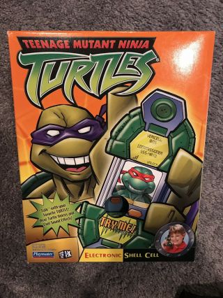 Teenage Mutant Ninja Turtles Electronic Shell Cell Playmates 2003 Mib