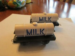 Tomy Thomas Train Set (2) Milk Cars