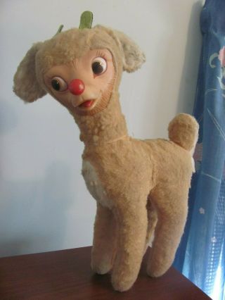 Gund 1939 Rudolph The Red - Nosed Reindeer Plush
