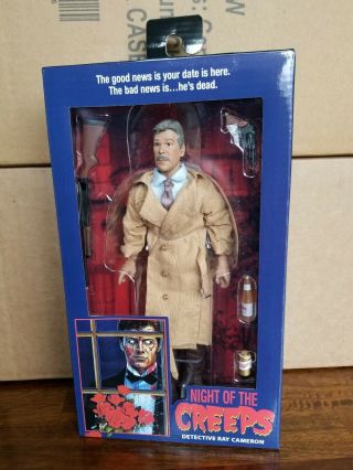 Neca Night Of The Creeps Detective Ray Cameron Figure Shout Factory Exclusive