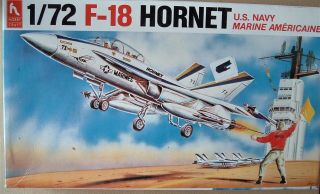 Hobbycraft 1/72 F - 18 Hornet U.  S.  Navy/marines Model Kit