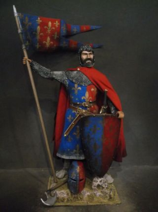12 " Custom Medieval French Champion Crusader Knight Warrior 1/6 Figure Ignite
